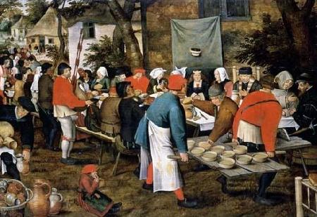 Pieter Brueghel the Younger Peasant Wedding Feast Germany oil painting art